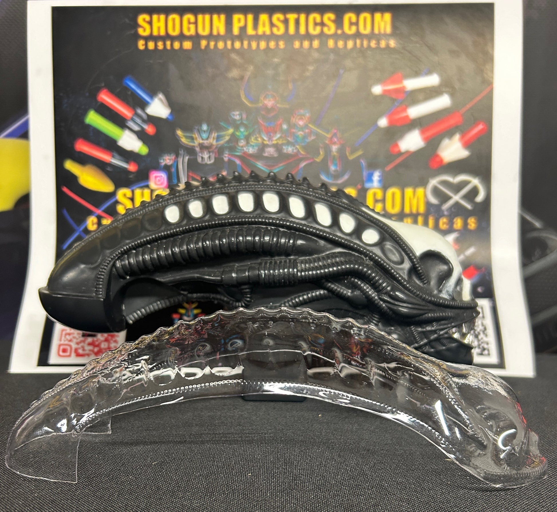 Form Fitted Transparent Alien Dome image 2