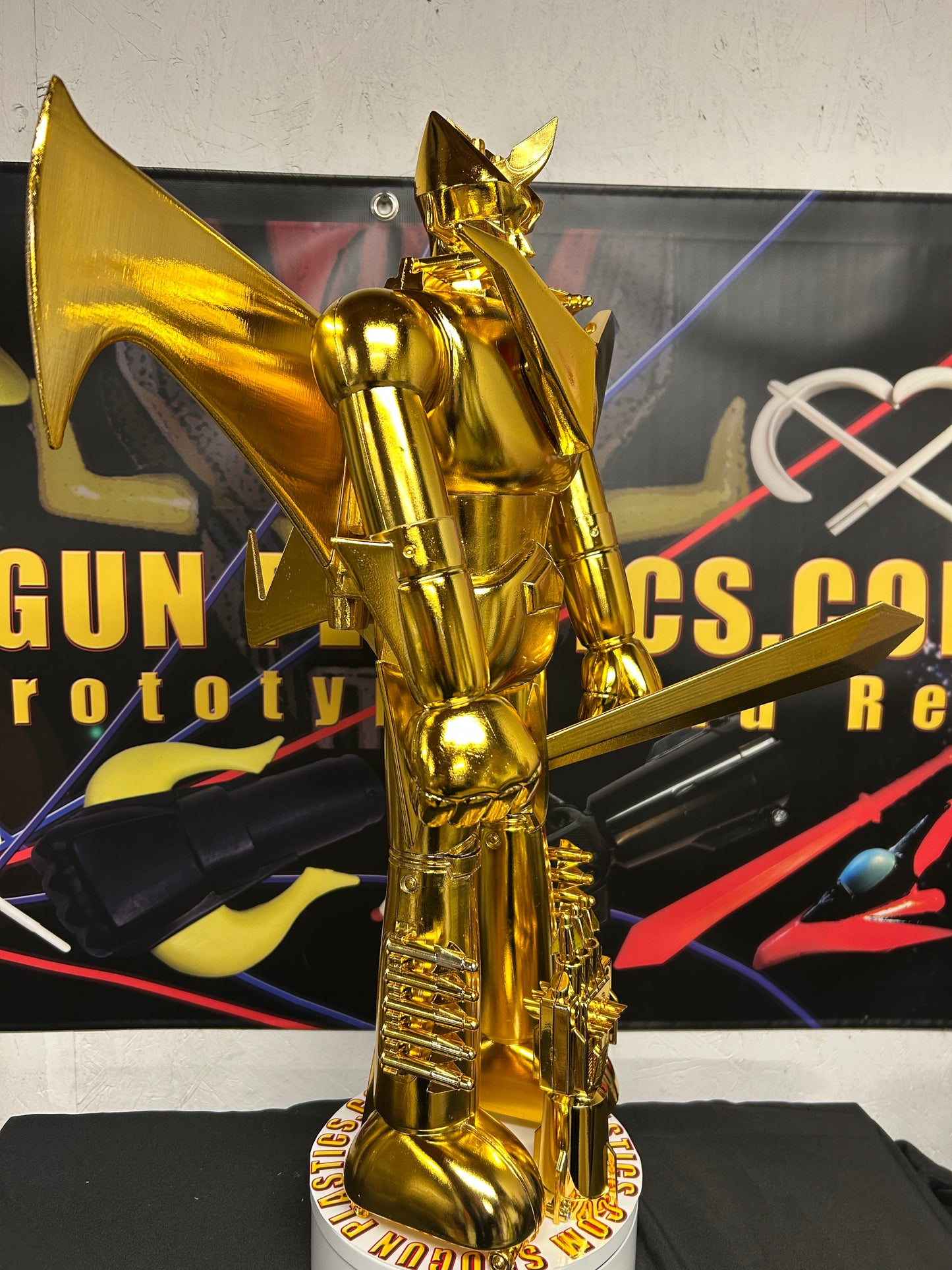 Custom Gold Chrome Great Mazinger