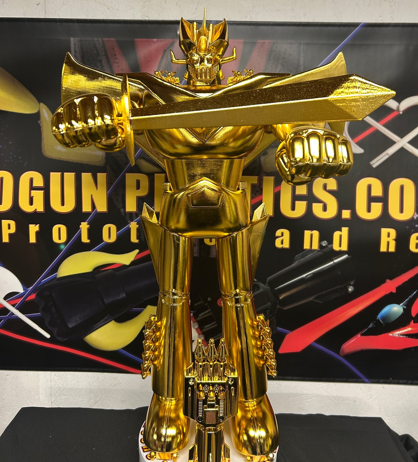 Custom Gold Chrome Great Mazinger