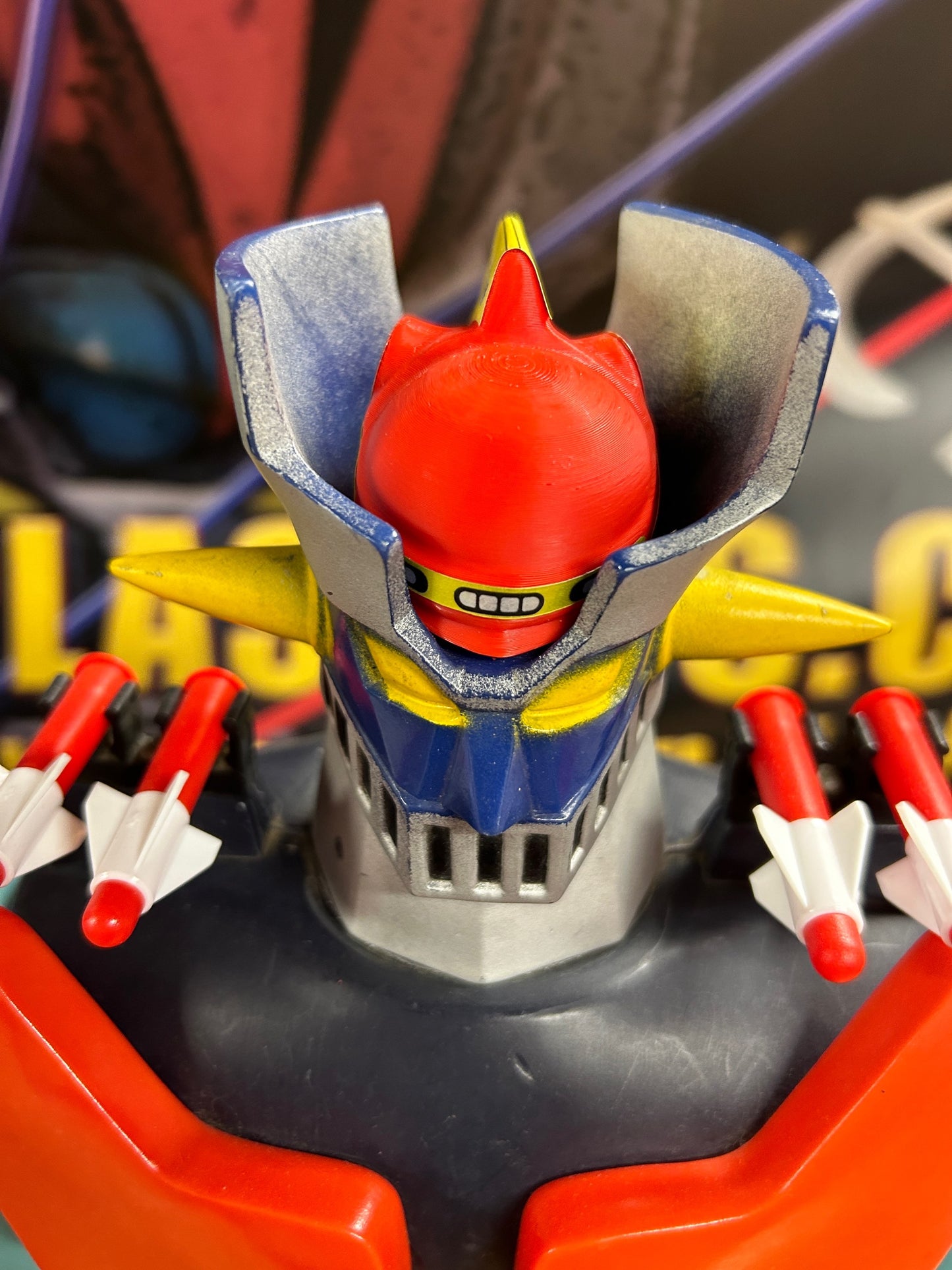 3d printed Hover Pilder Ship - Mazinga Z image 1