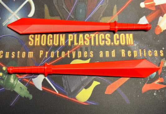 3D Printed Mazinger Sword Pair image 1