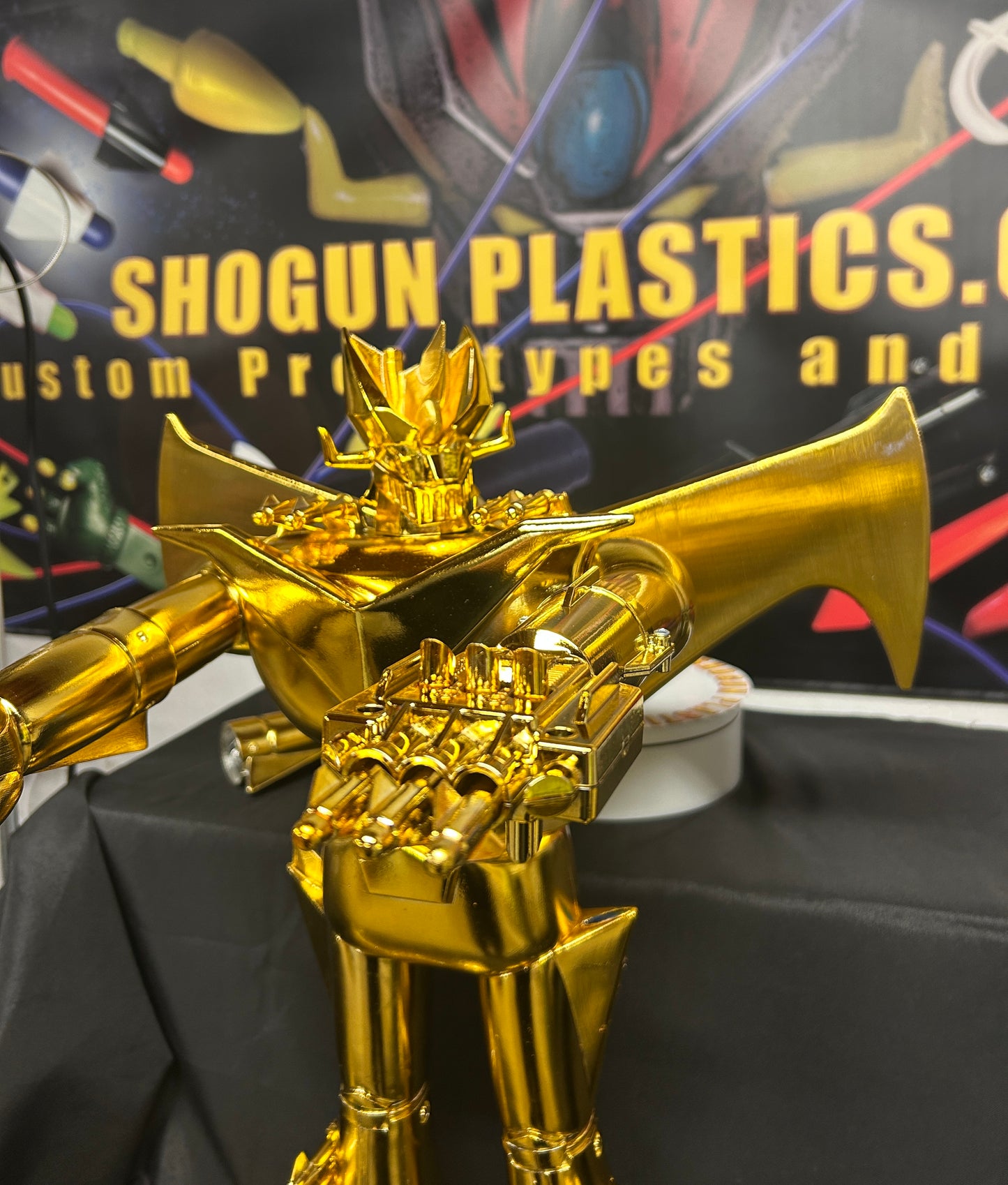 Custom Gold Chrome Great Mazinger