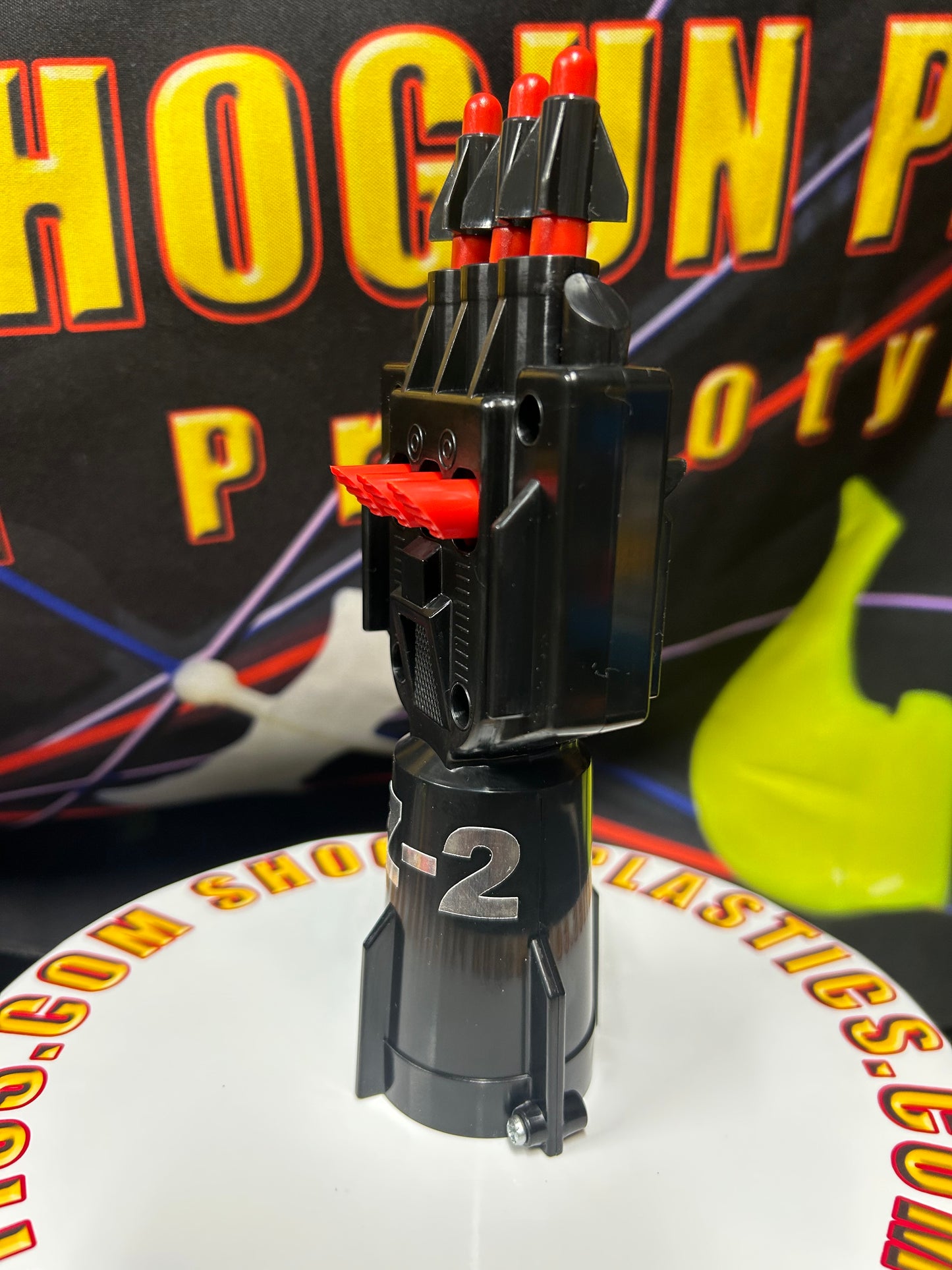 ZZ-2 Missile Firing Fist with 3 ZZ-2 Missiles image 1