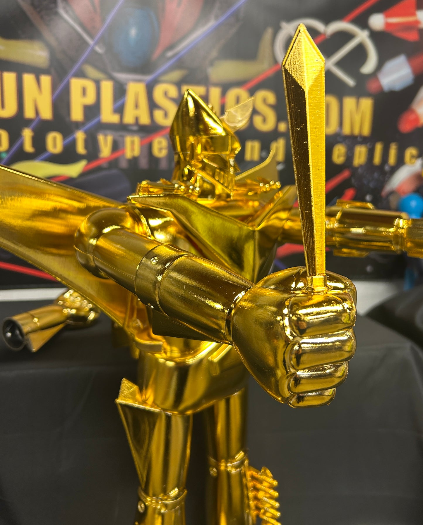 Custom Gold Chrome Great Mazinger
