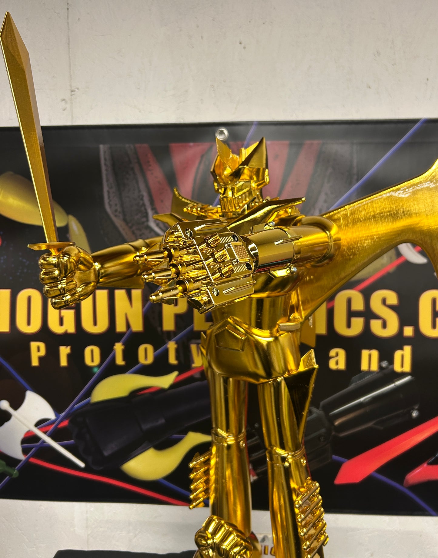 Custom Gold Chrome Great Mazinger