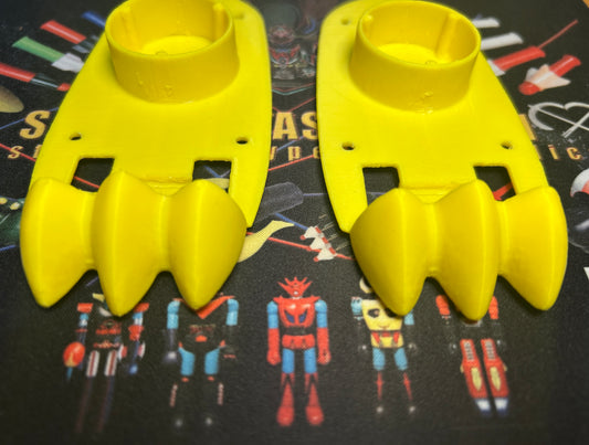 3d printed Godzilla Foot Claw Pads- Version 1