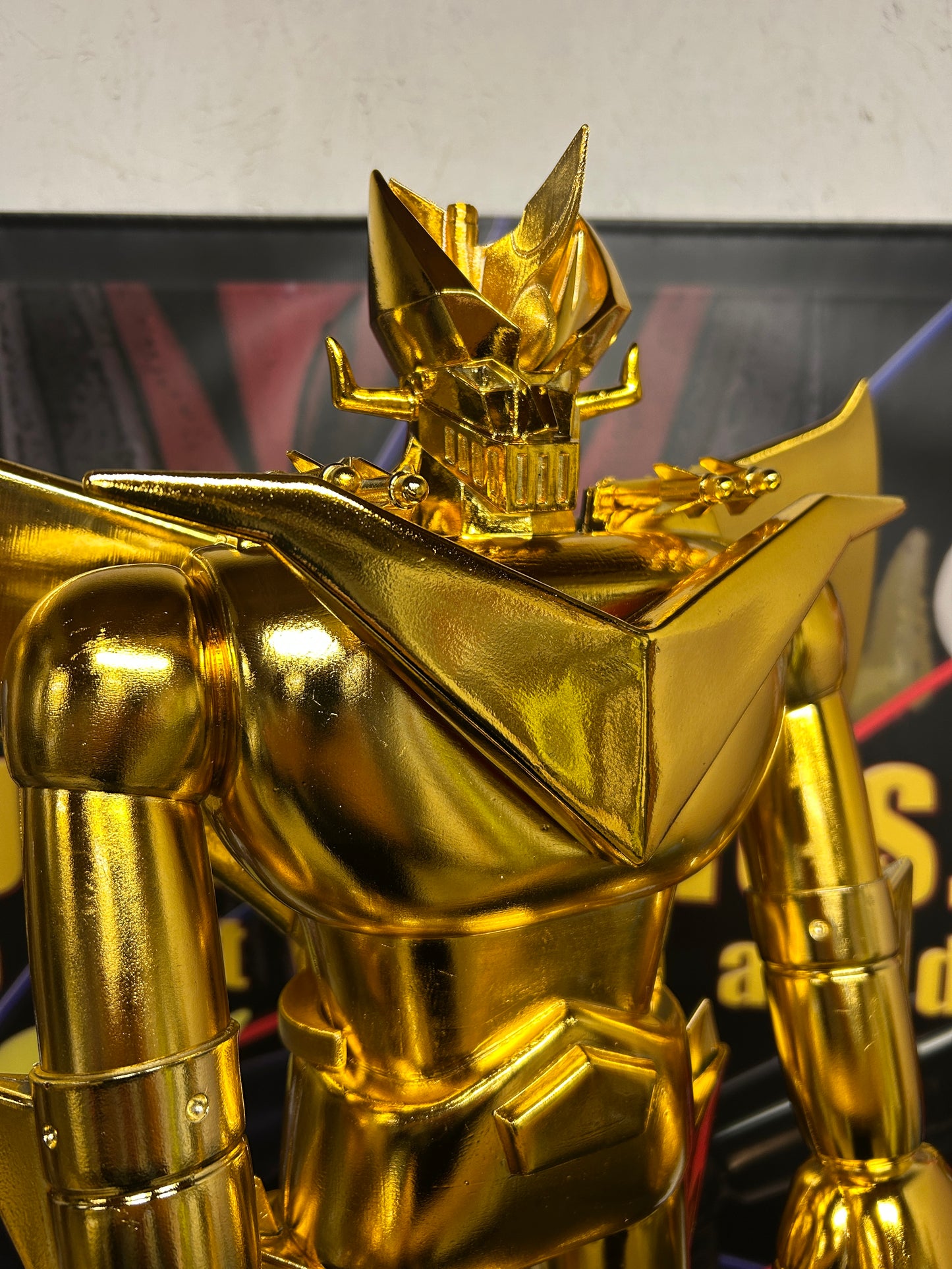 Custom Gold Chrome Great Mazinger