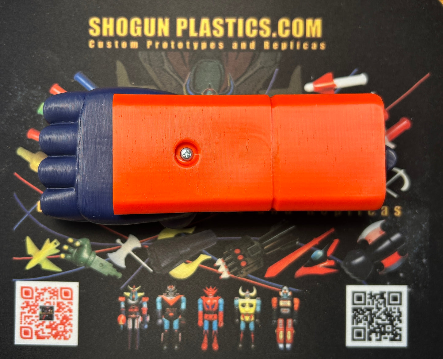 General Daimos Open Fist Rocket Punch 3D printed