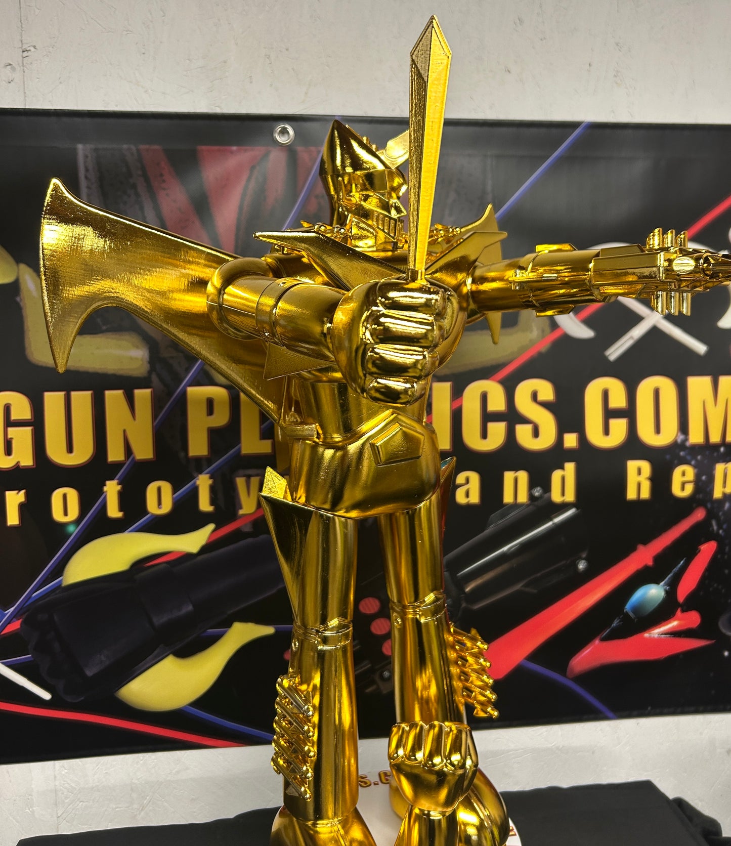 Custom Gold Chrome Great Mazinger