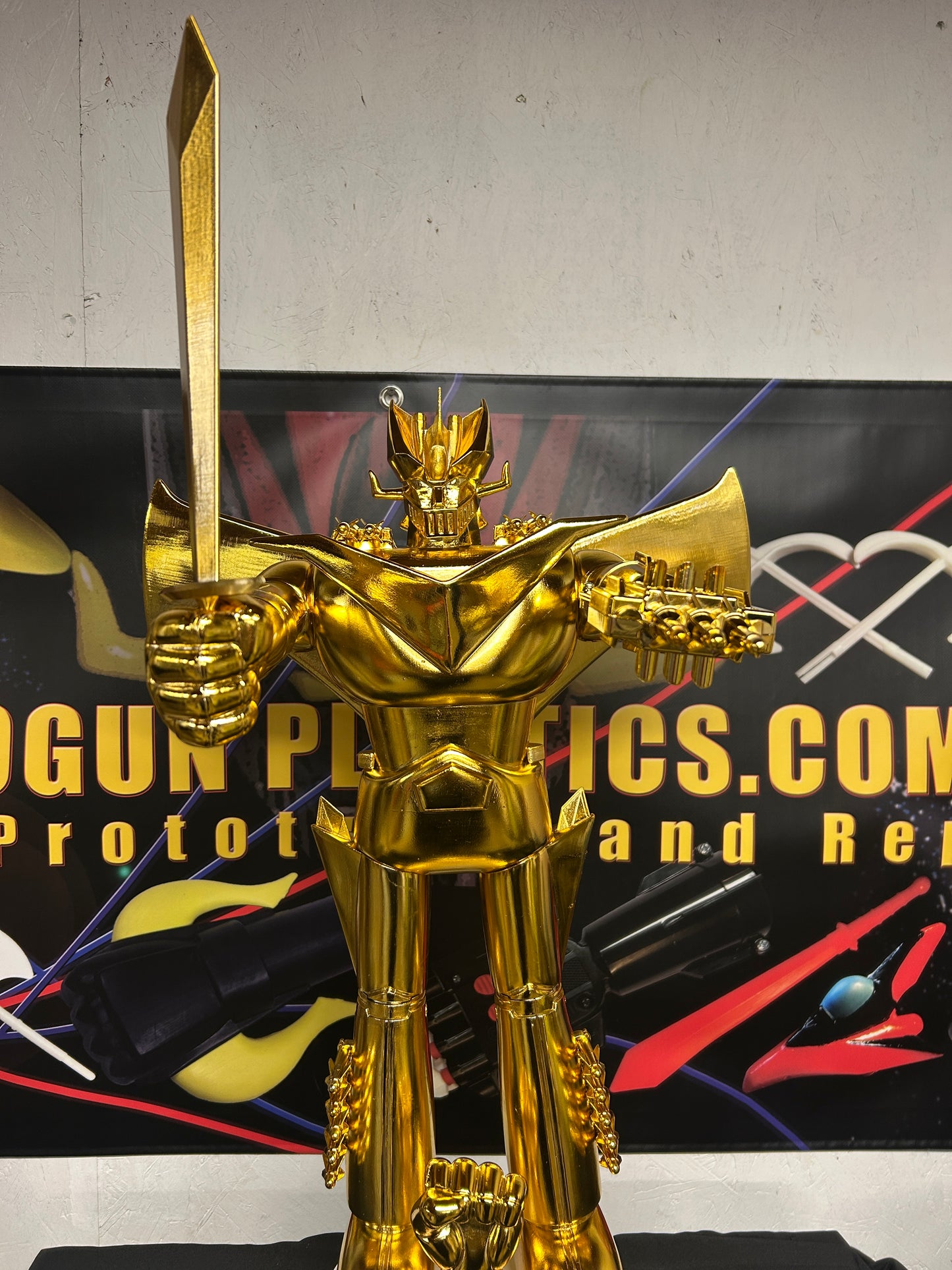 Custom Gold Chrome Great Mazinger