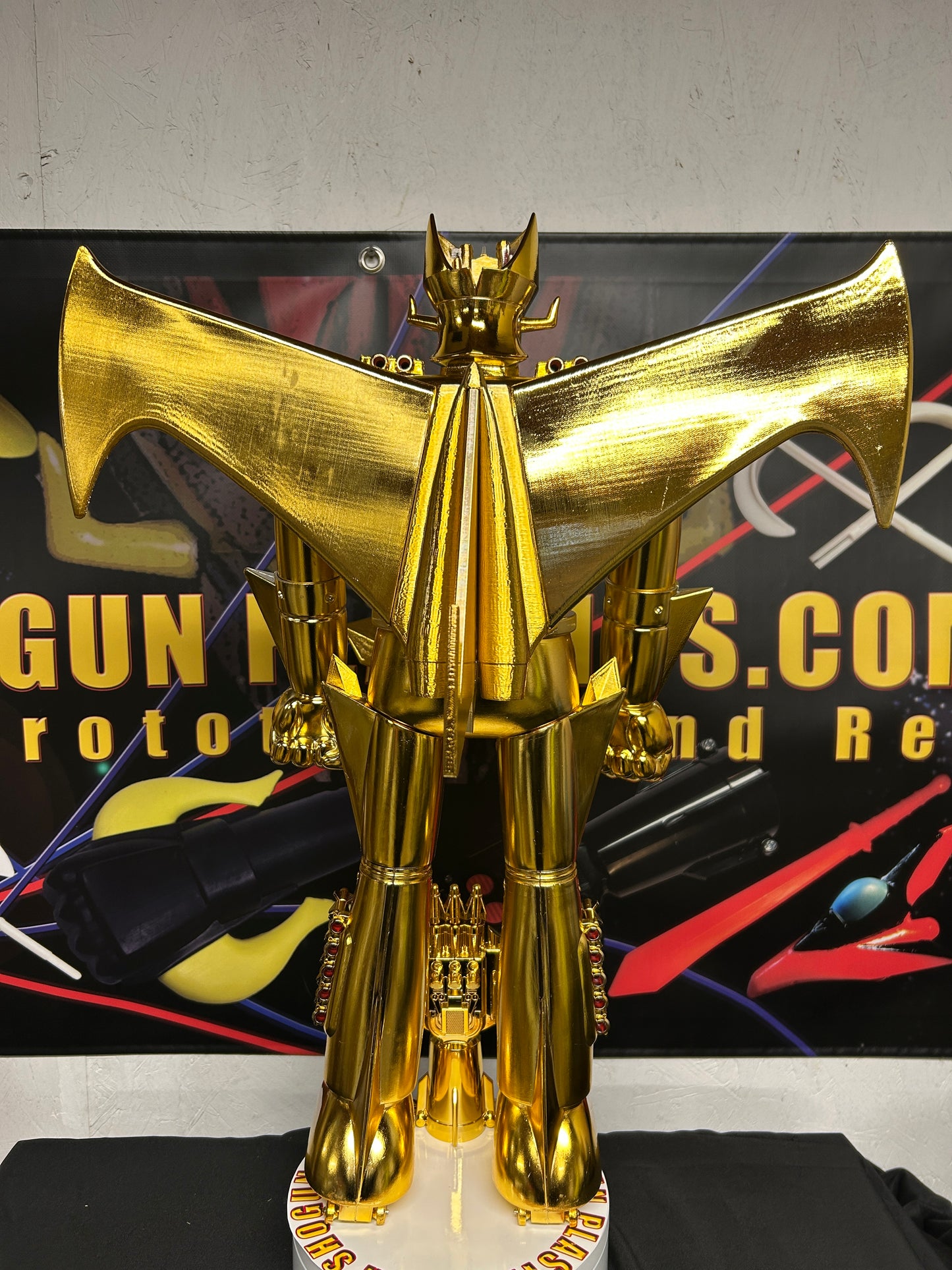 Custom Gold Chrome Great Mazinger
