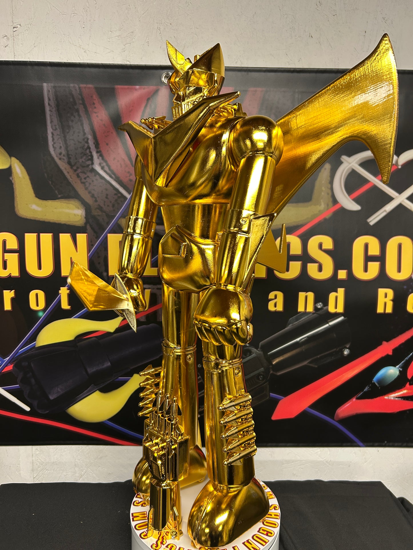 Custom Gold Chrome Great Mazinger