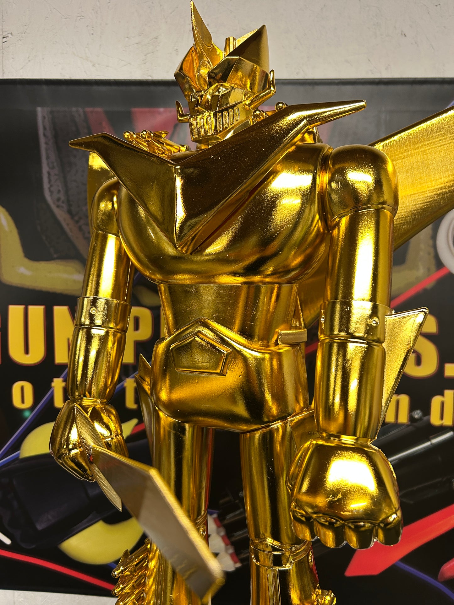 Custom Gold Chrome Great Mazinger