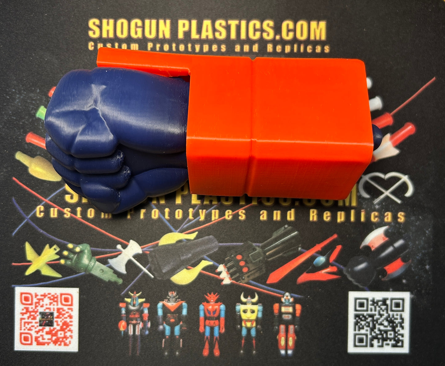 General Daimos LEFT Fist Rocket Punch 3D printed