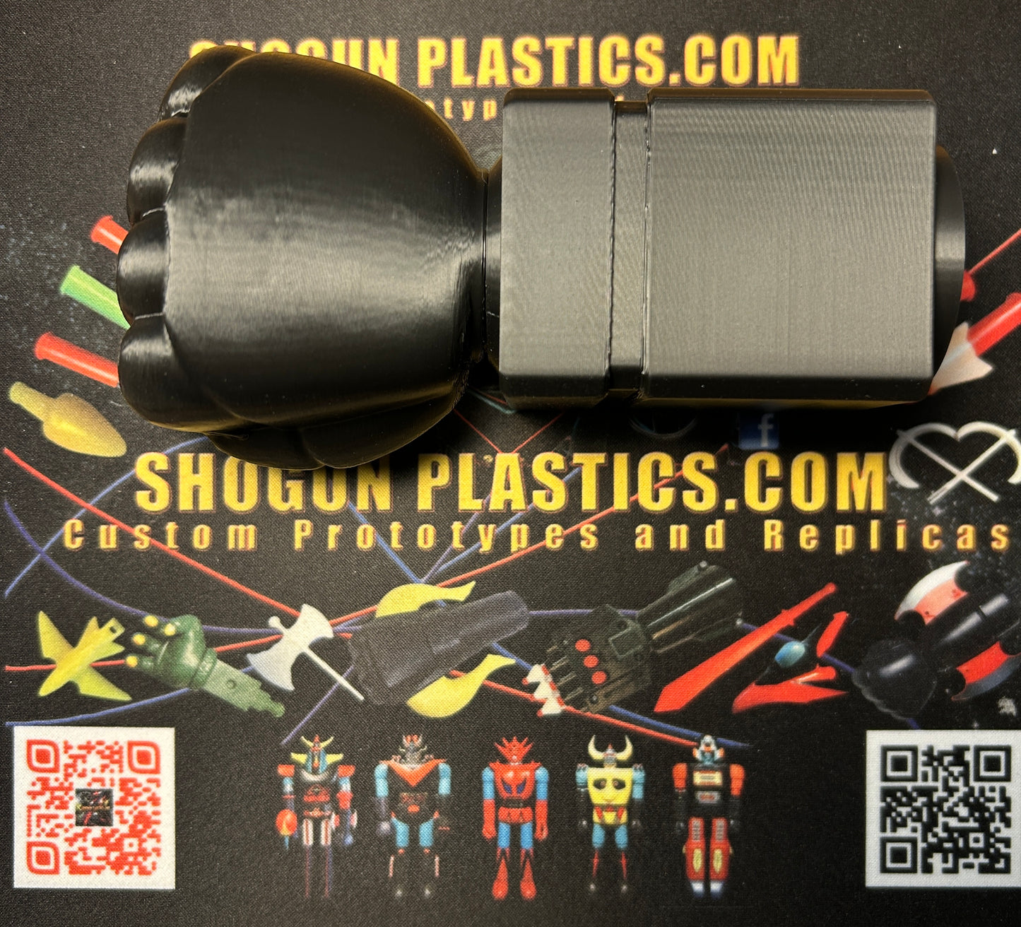 Daimos Rocket Punch - 3D printed