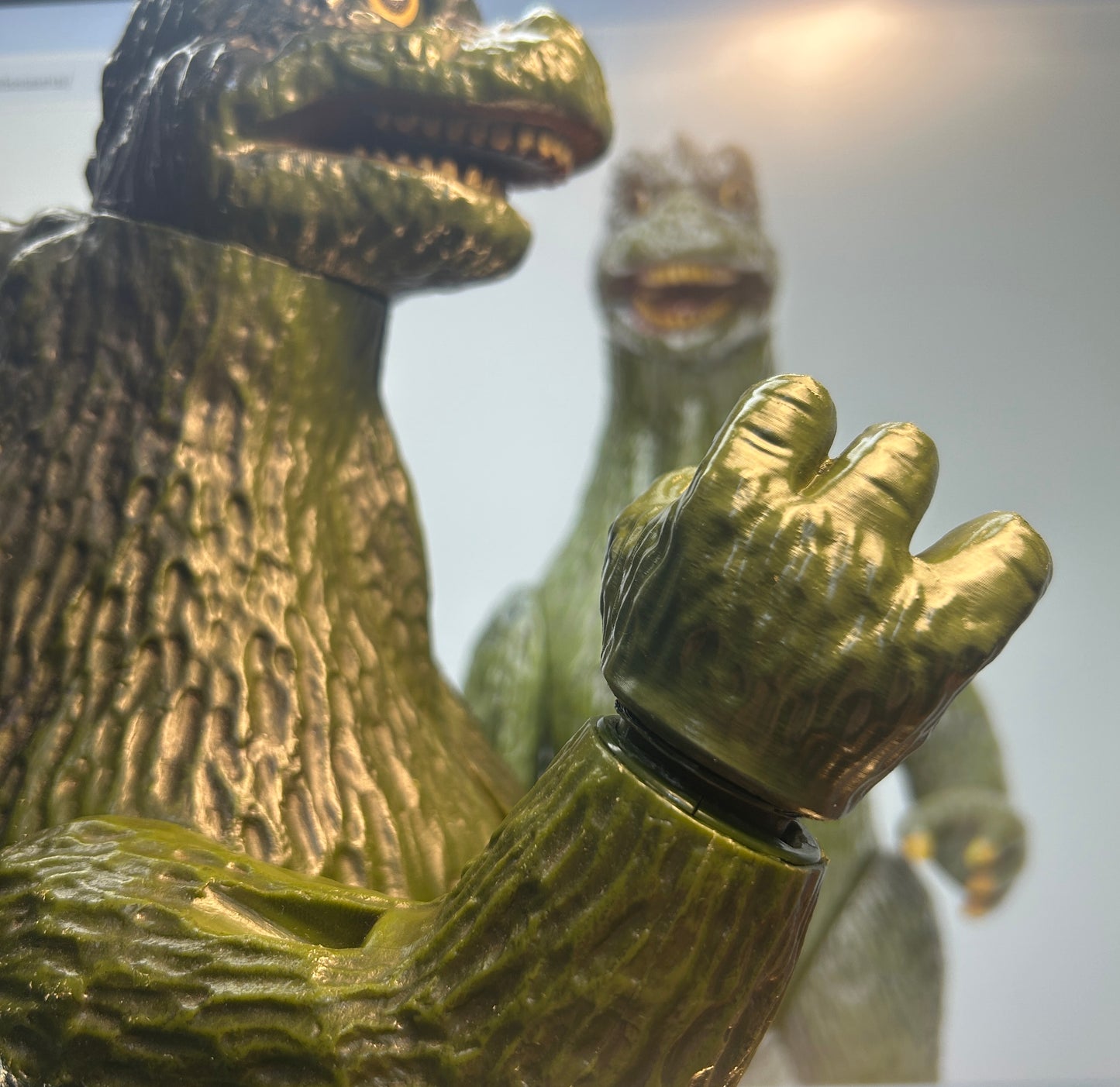 Jumbosaurus Shooting Fist- Painted