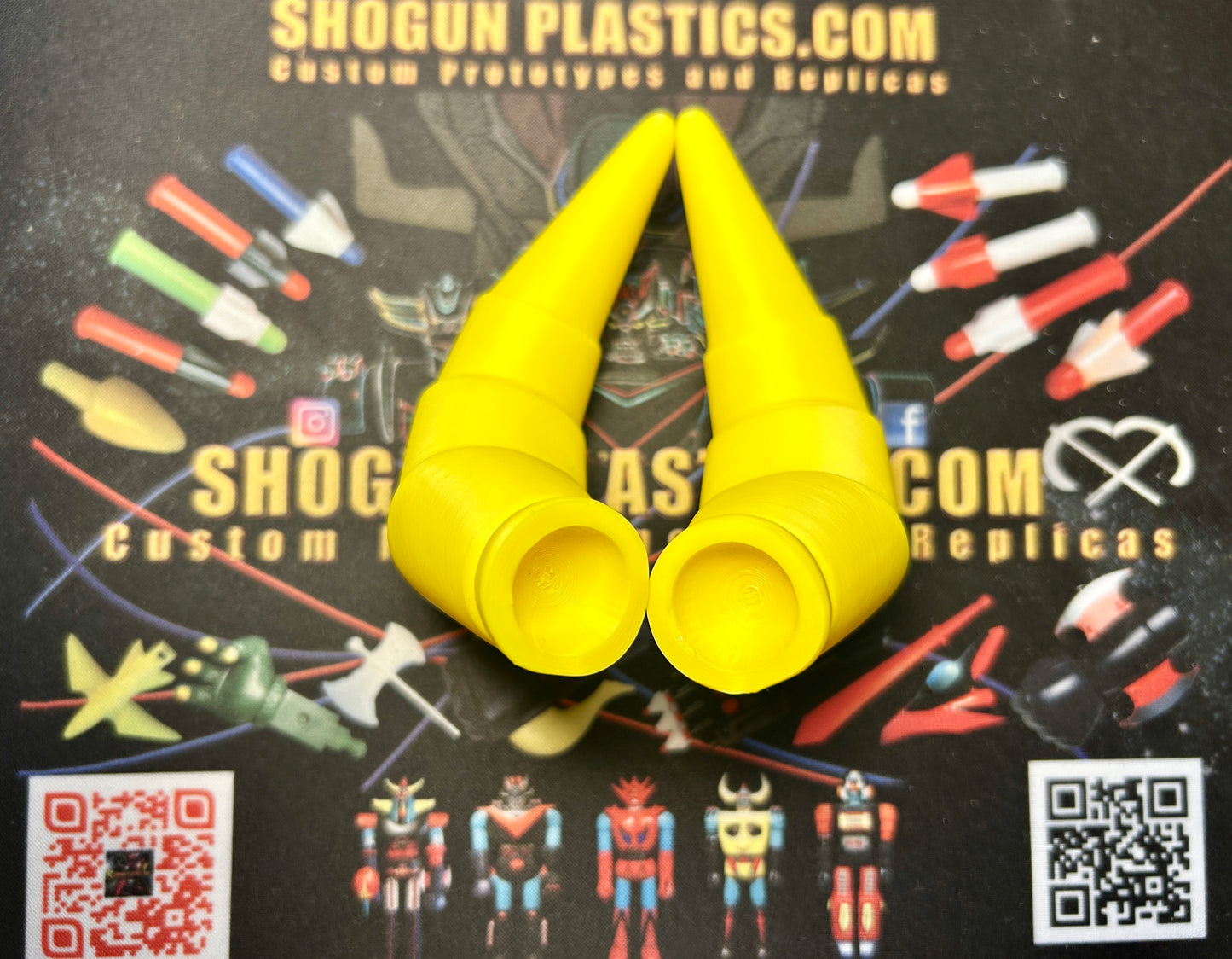 Gaiking Horn Set 3D printed