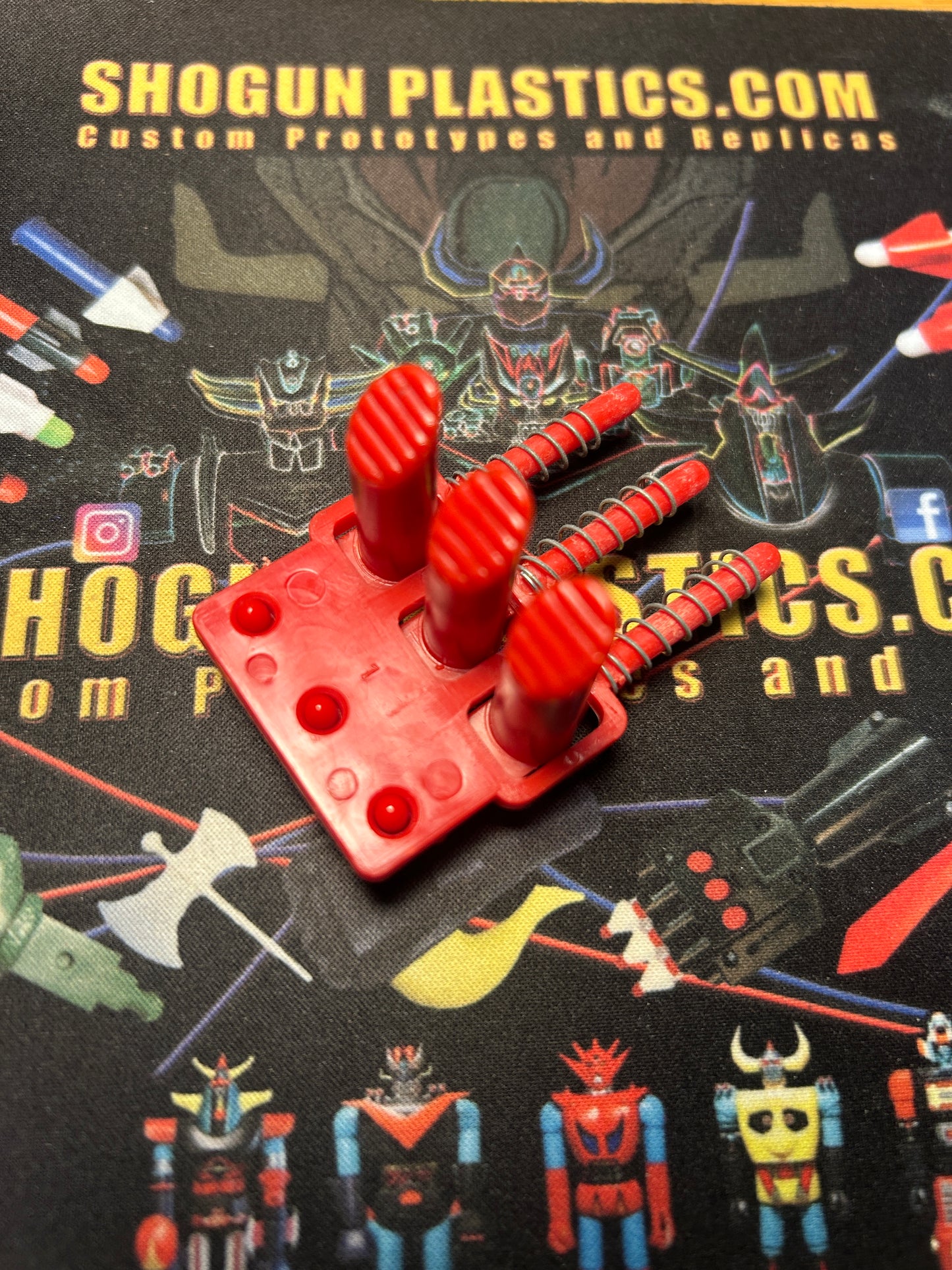 Original 3 Gang Firing Mechanism with Springs