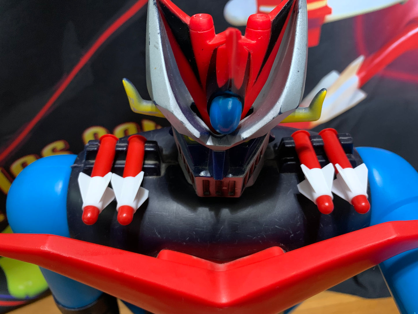 Shogun Warrior Red Missile with Long White Fin - Set of 10