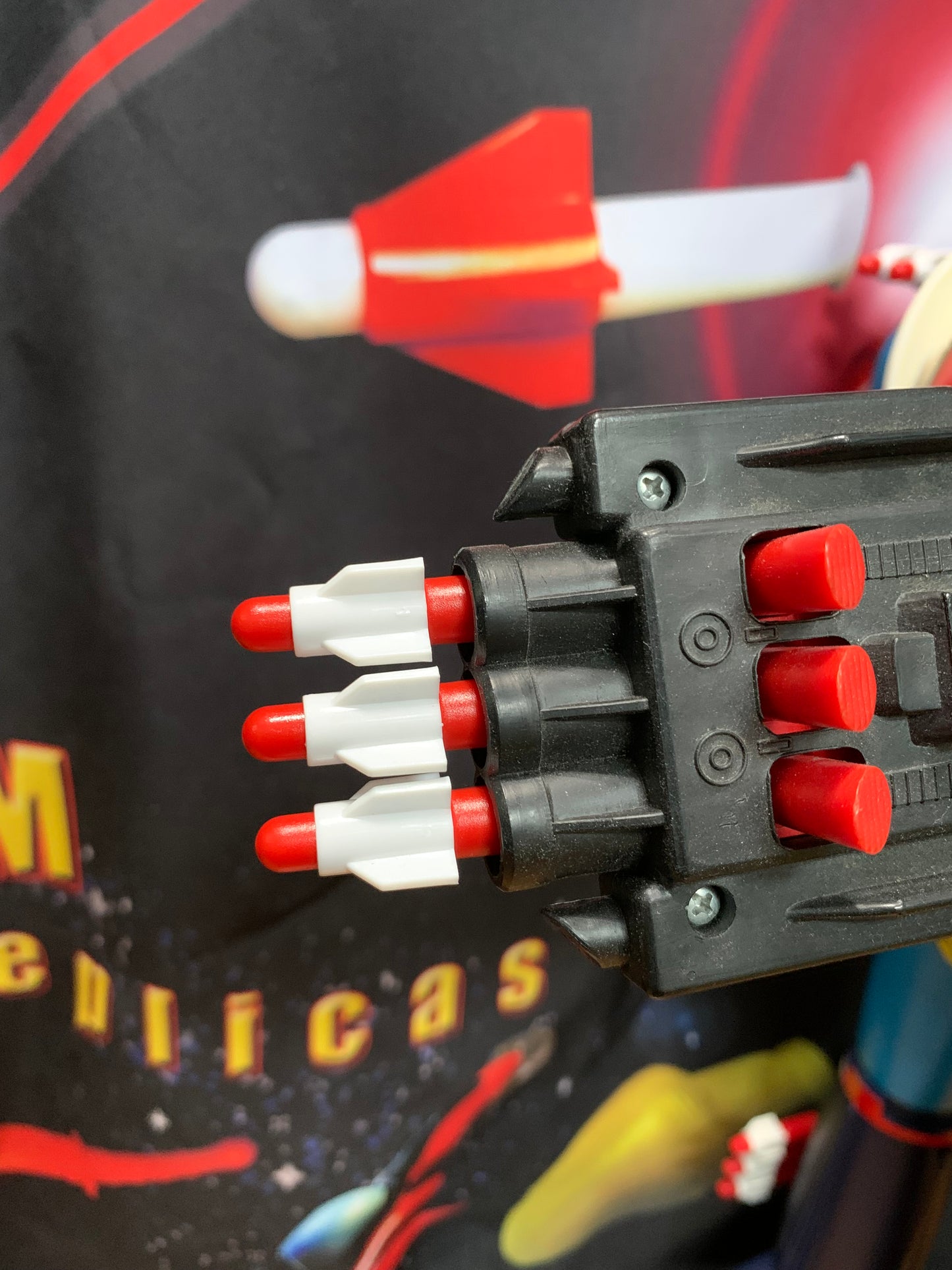 Shogun Warrior Red Missile with V2 White Fin - Set of 14