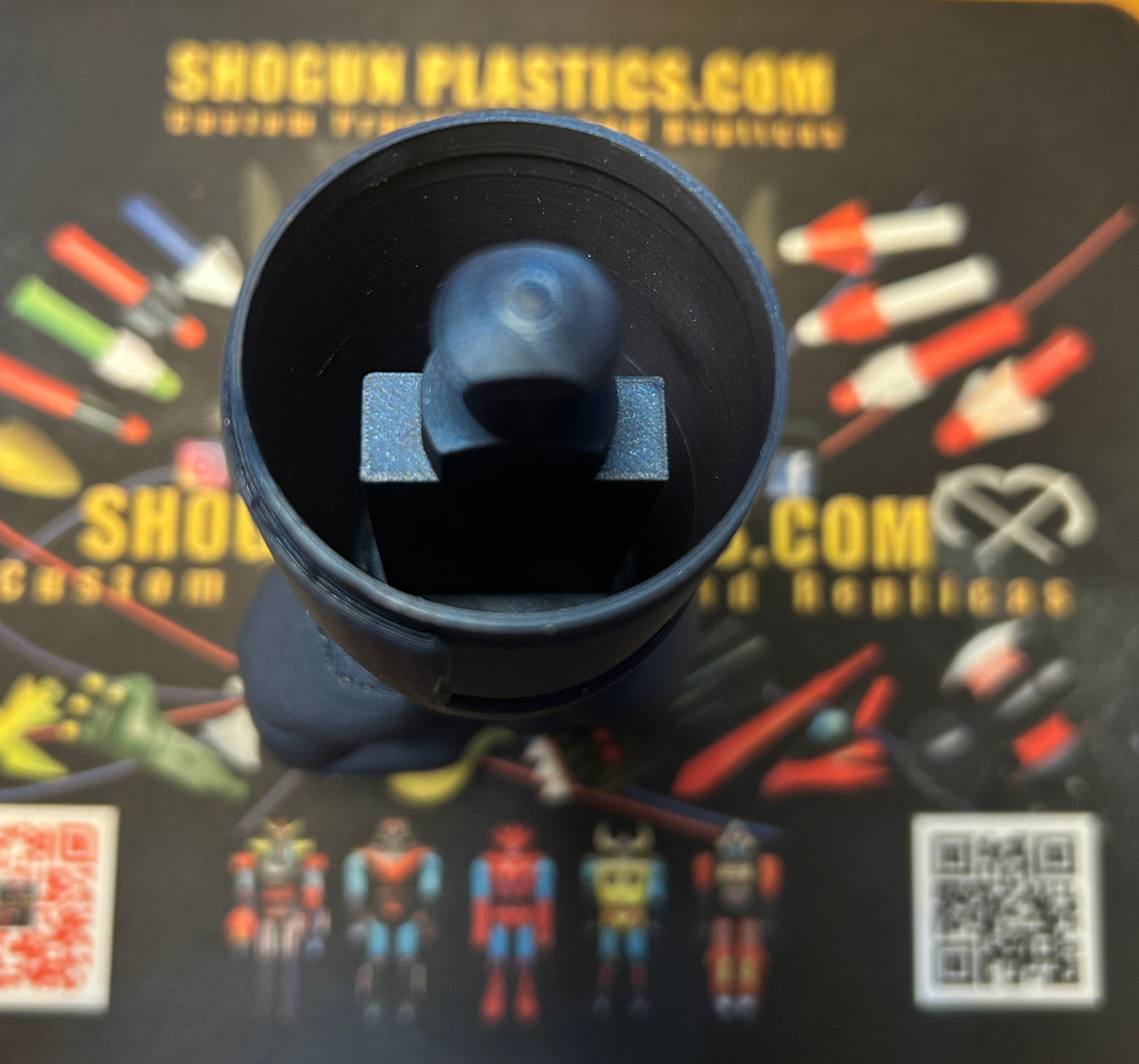 Gaiking Firing Fist - 3D printed Metallic Blue