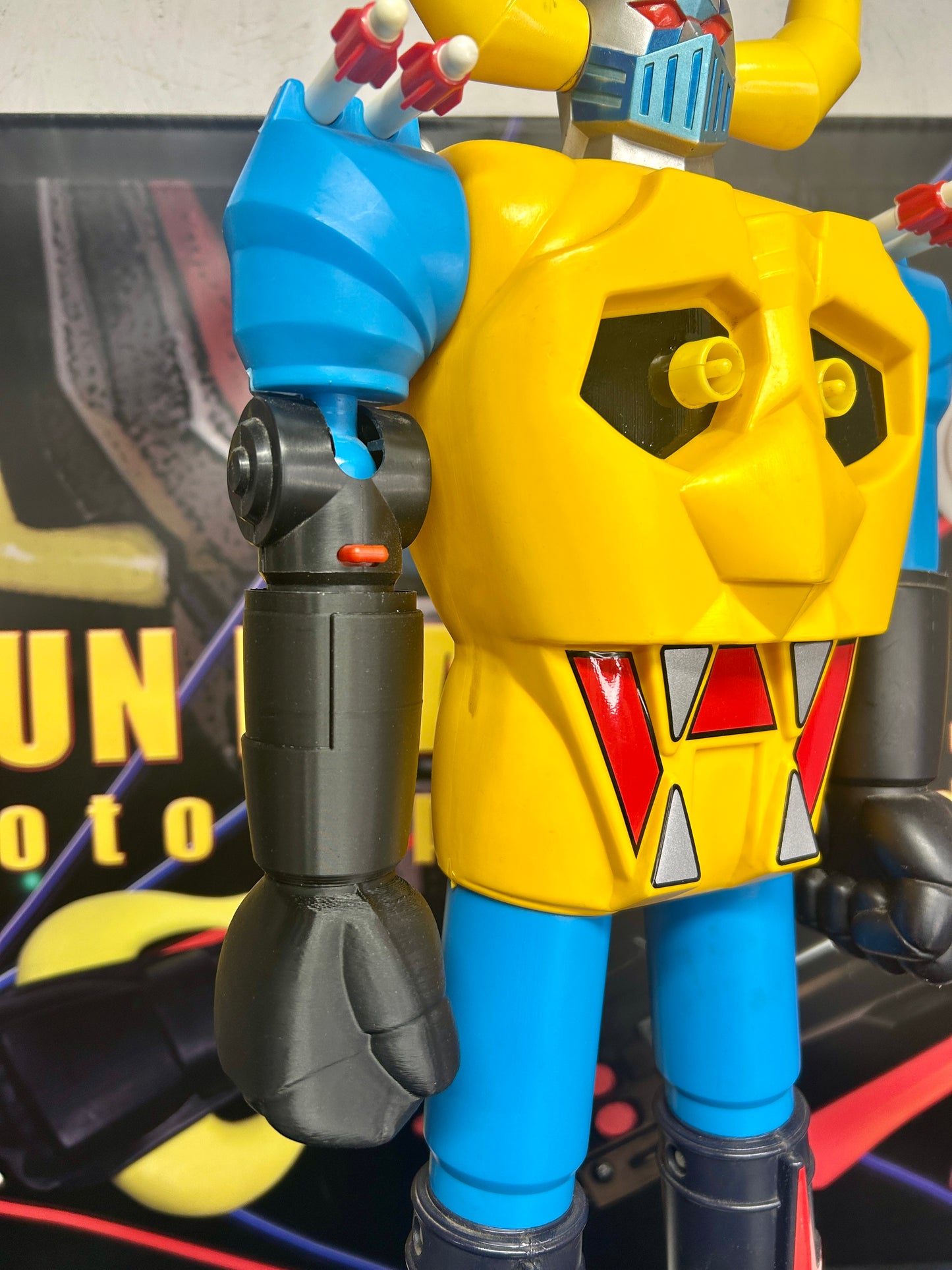 Gaiking Firing Fist - 3D printed