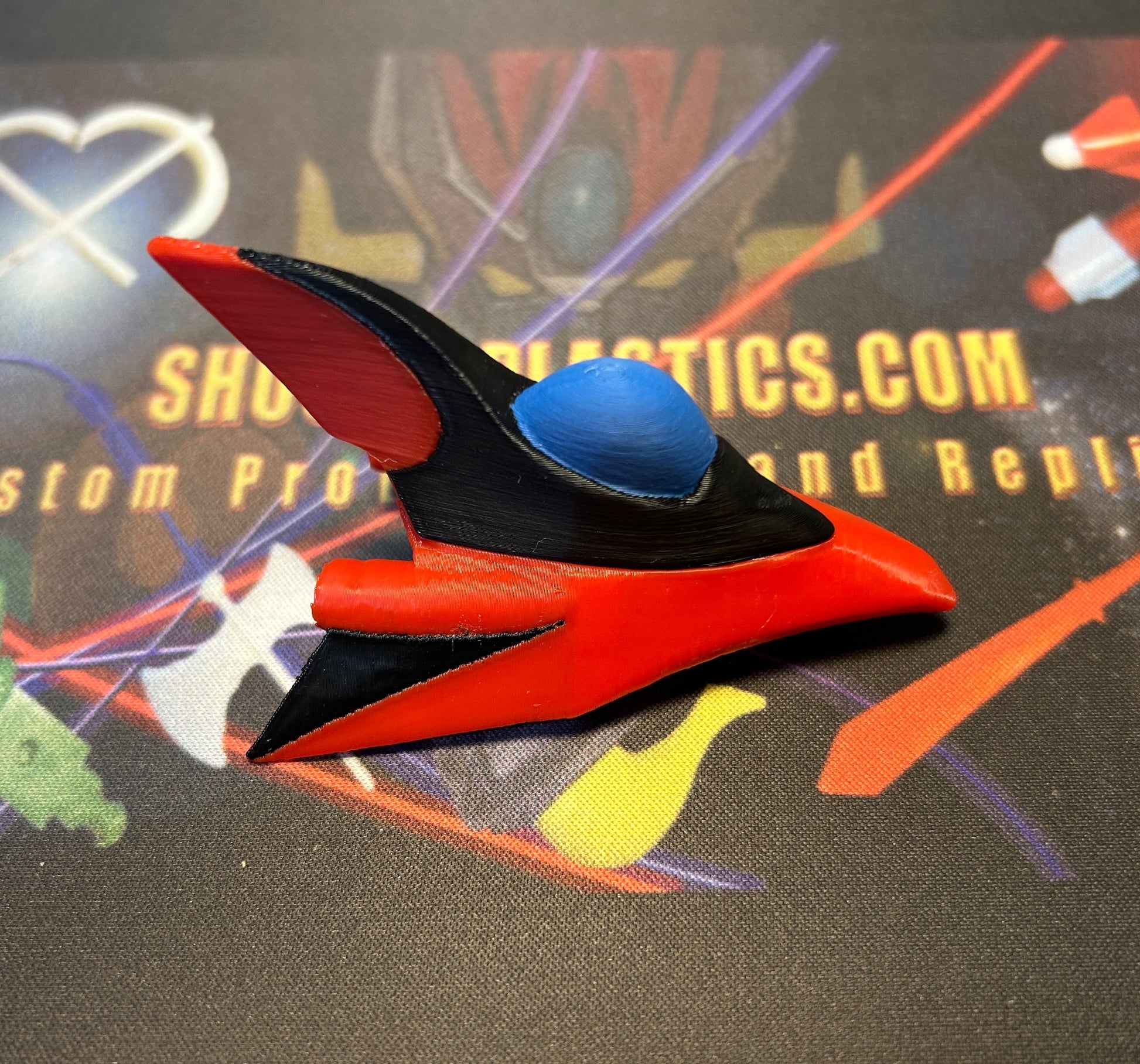 Condor Brain Ship - 3d printed in color image 1