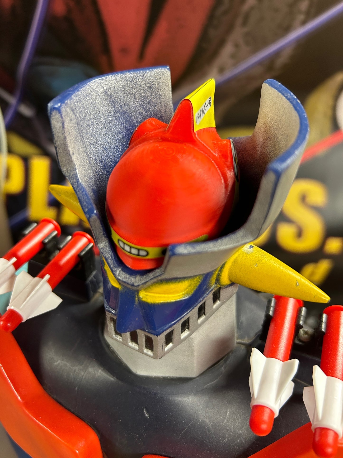 3d printed Hover Pilder Ship - Mazinga Z image 2