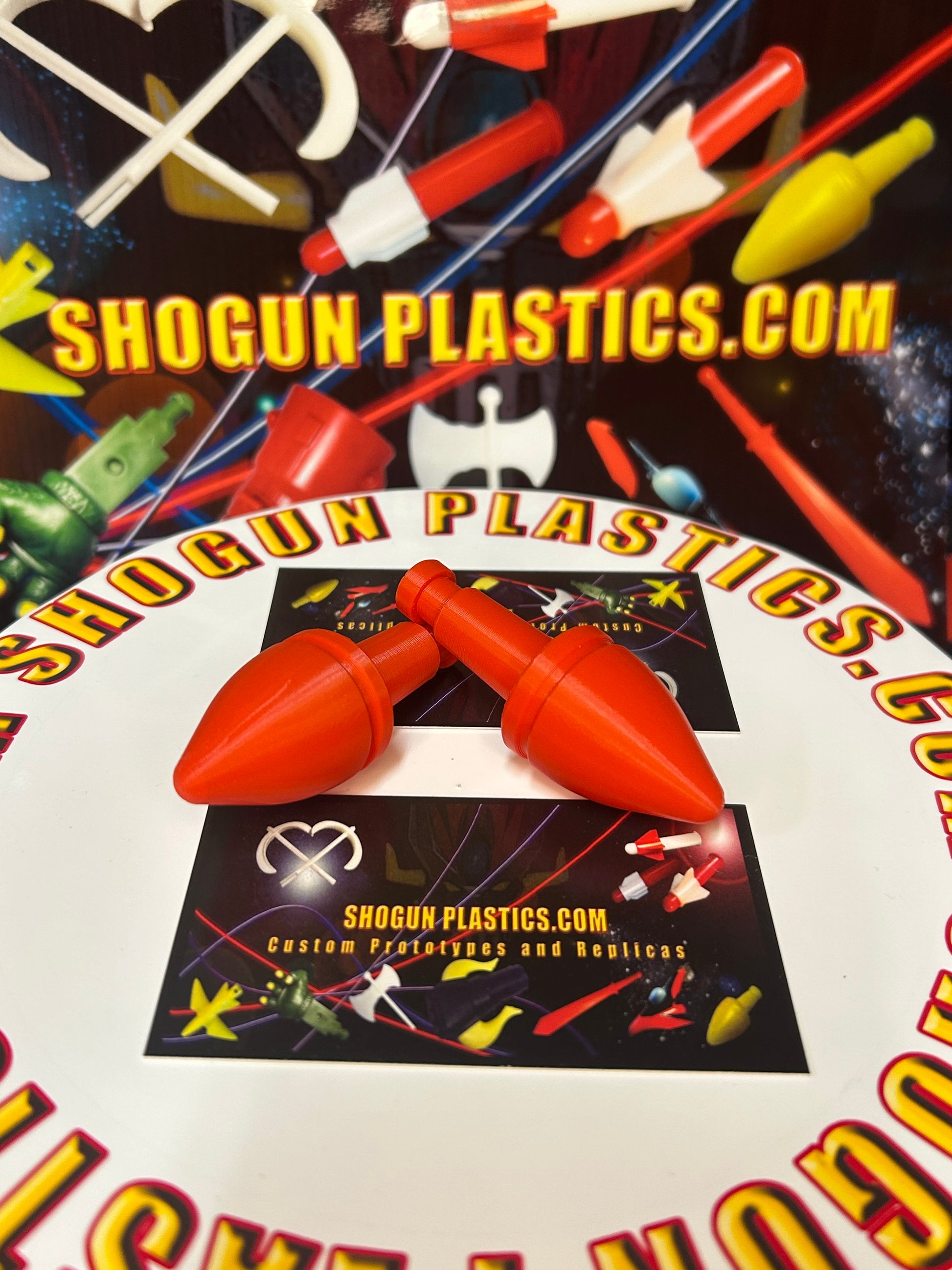 General Daimos Leg Rocket Set - RED image 2