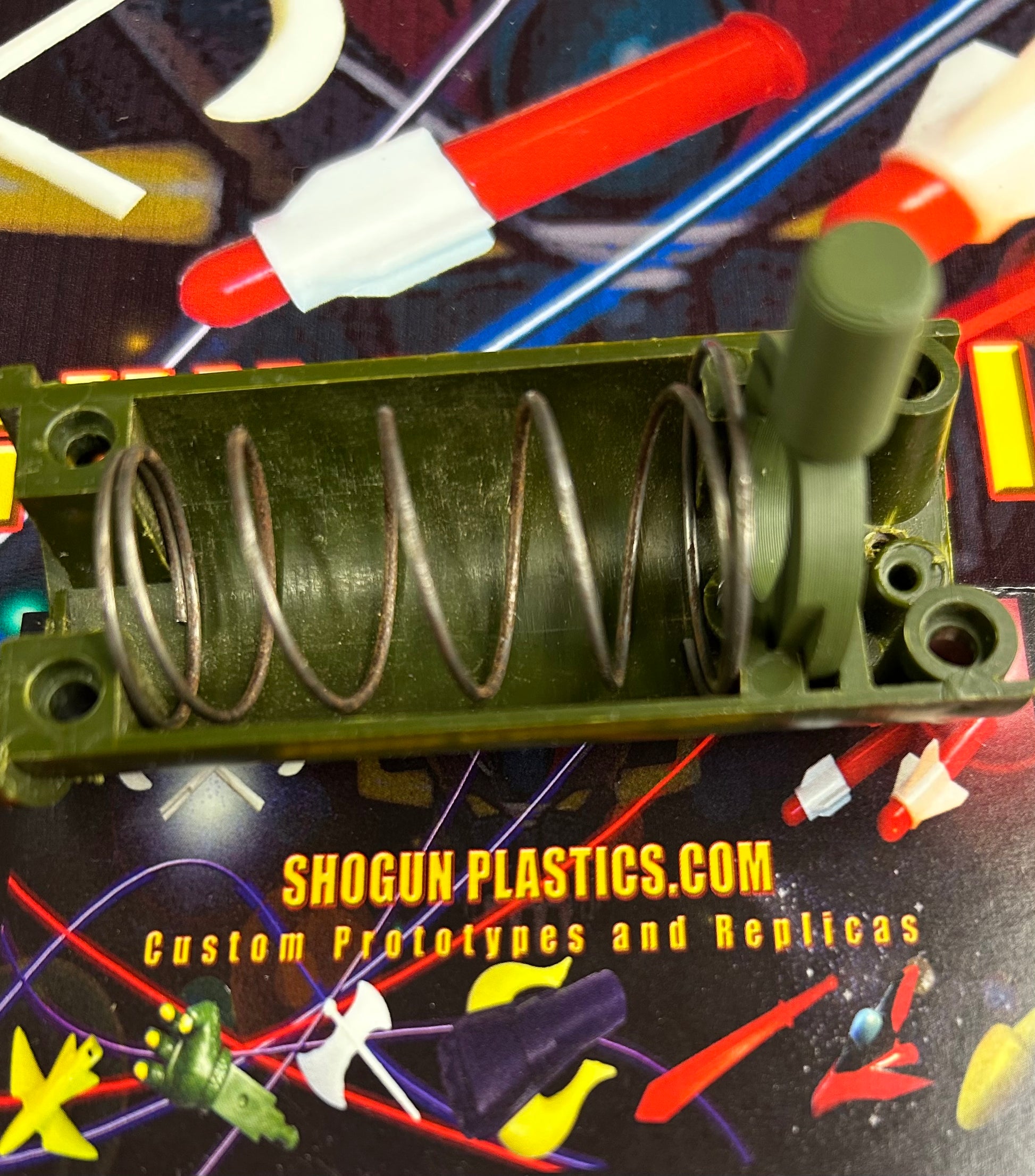 Godzilla Firing Mechanism Button Assembly image 3