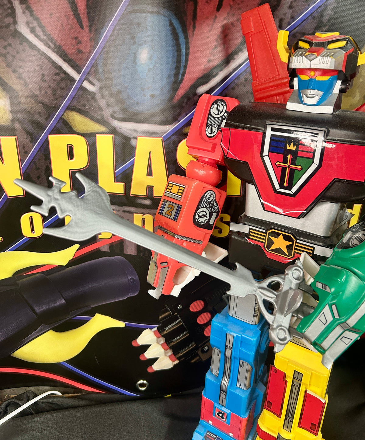 Popy Go Lion LJN Voltron SWORD