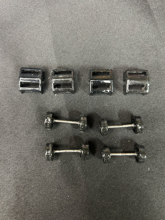 Original Shogun Warrior Set of 4 Wheel Clip Assemblies
