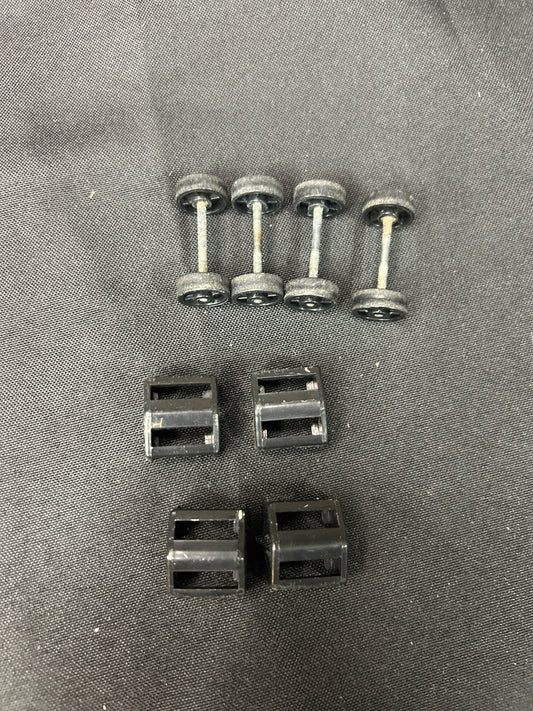 Original Shogun Warrior Set of 4 Wheel Clip Assemblies (a)