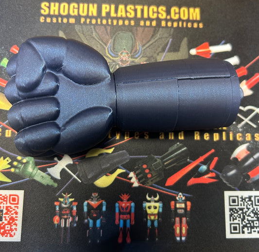 Gaiking Firing Fist - 3D printed Metallic Blue