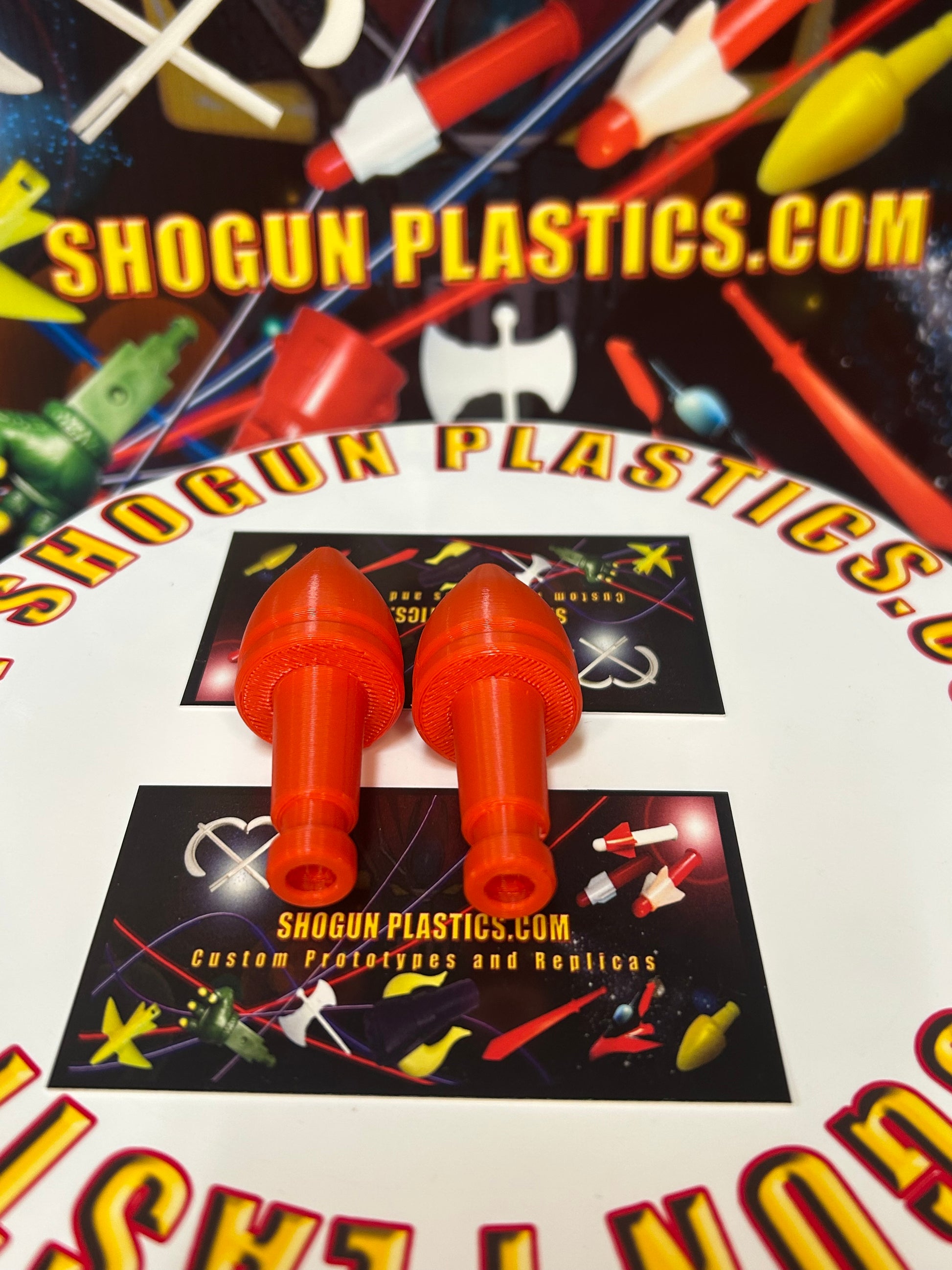 General Daimos Leg Rocket Set - RED image 3