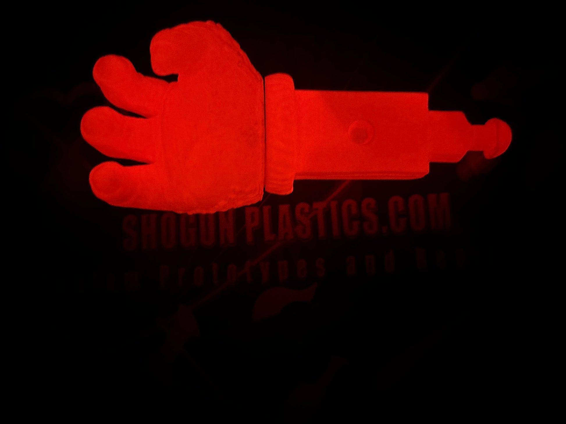Burning Godzilla Glow in the Dark Flying Fist image 0