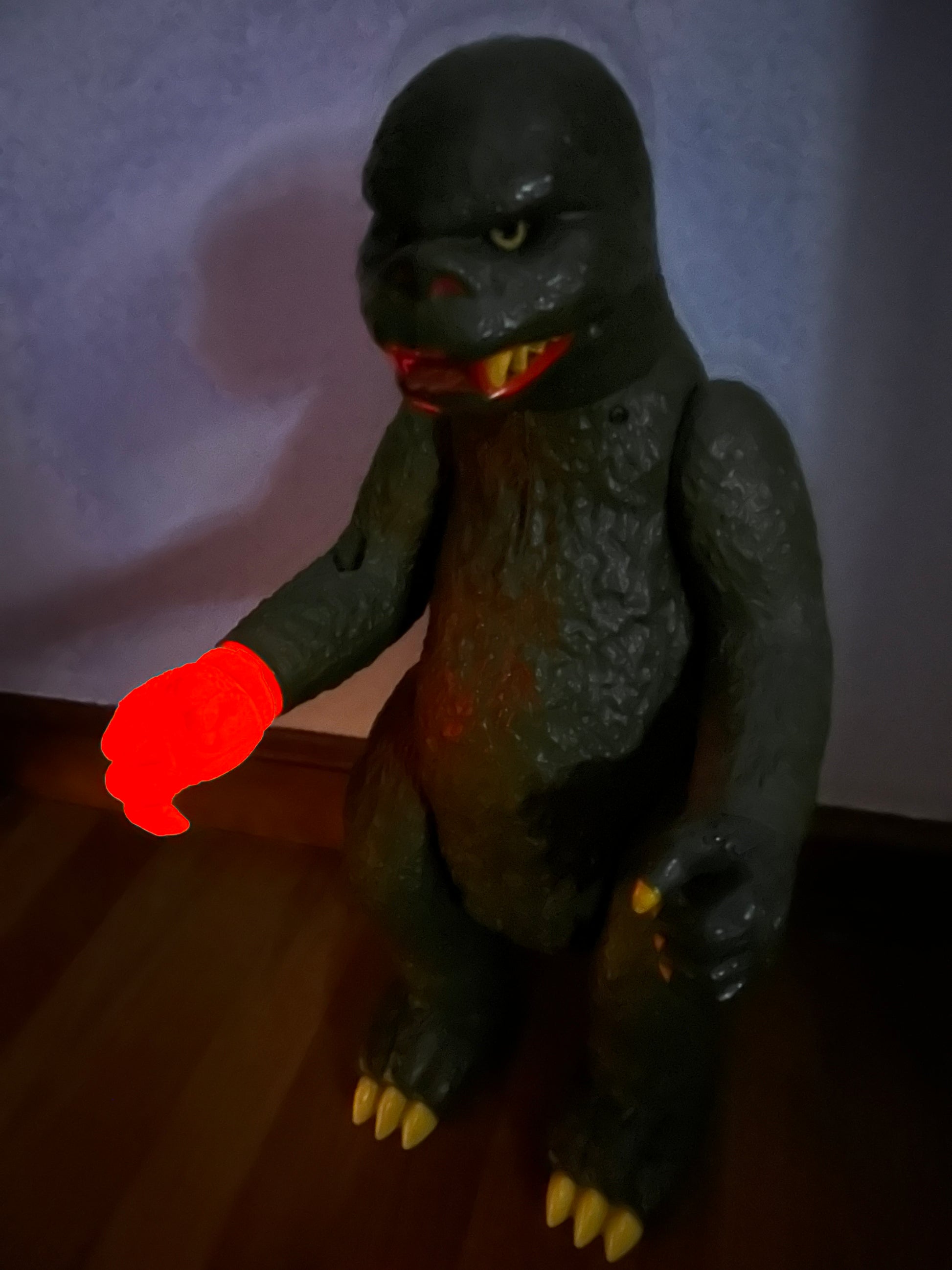 Burning Godzilla Glow in the Dark Flying Fist image 5