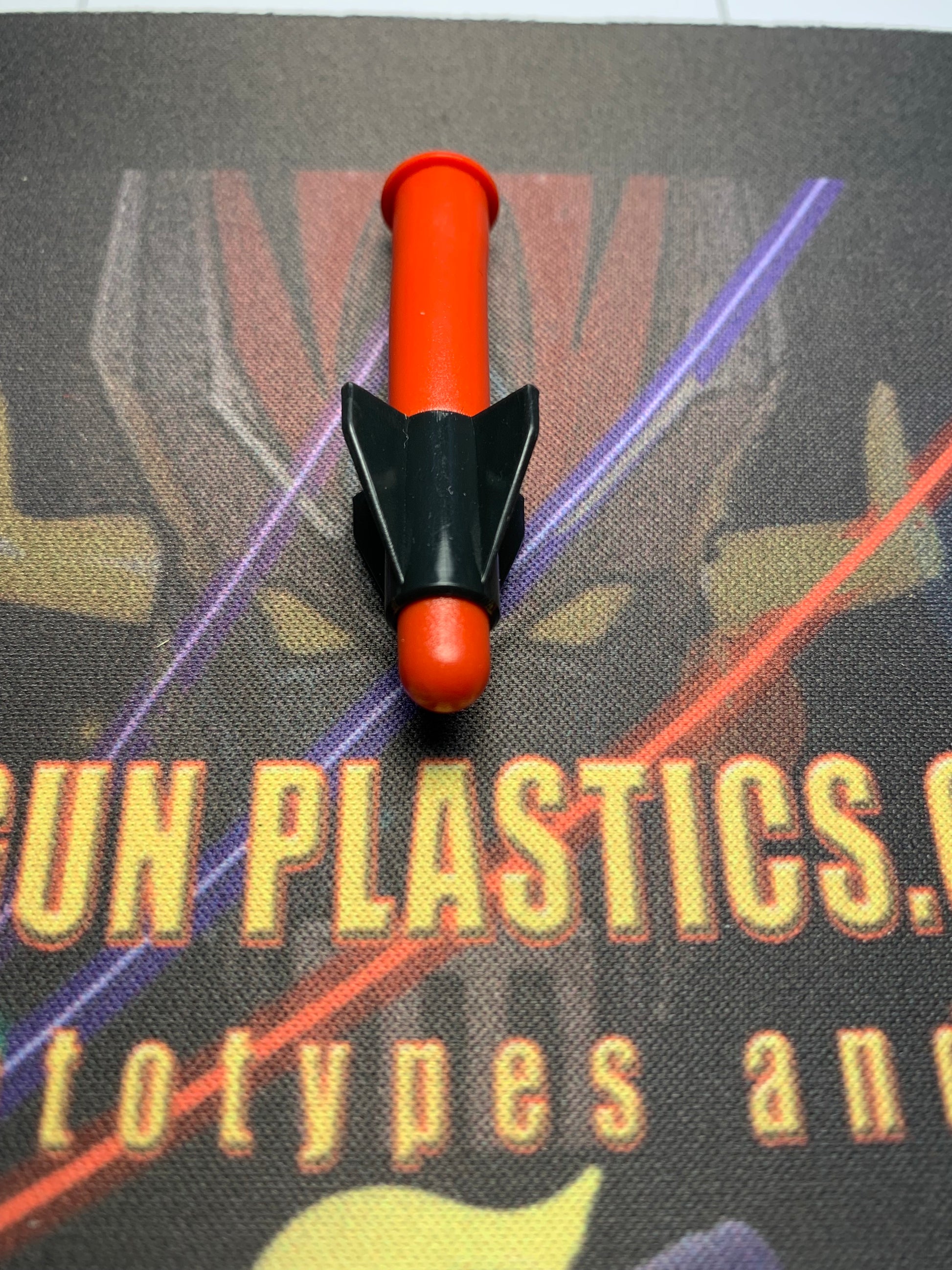 Red Missile with V1 Black Fin - Set of 14 image 2